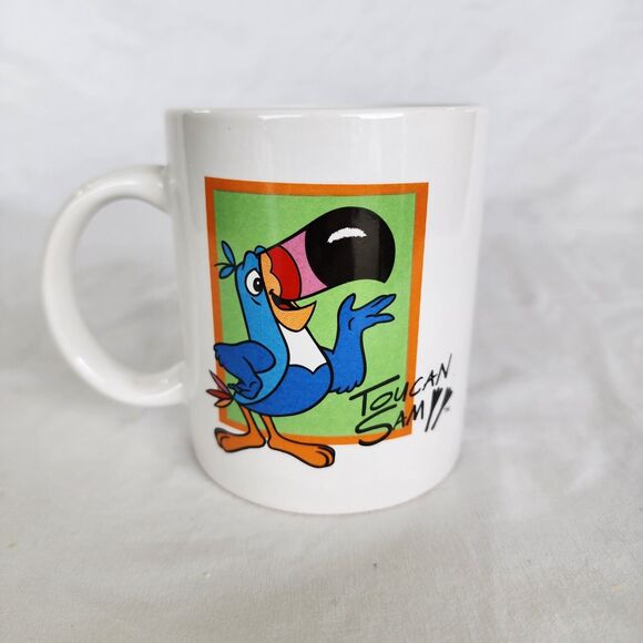 2002 Kellogg's Toucan Sam Coffee Mug Cup - Picture 1 of 5